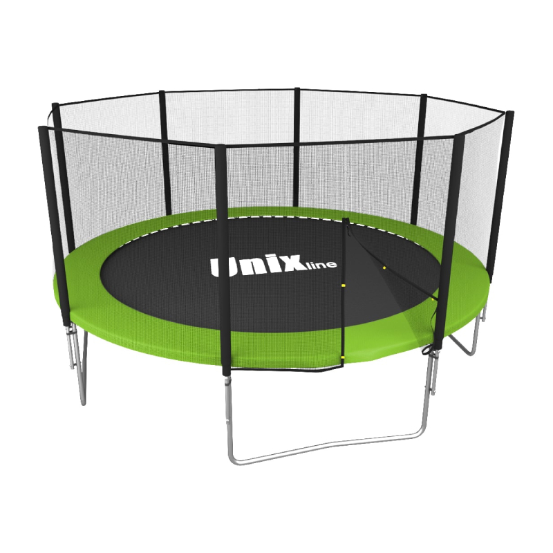 Батут UNIX line Simple 10 ft Green, внешняя сетка