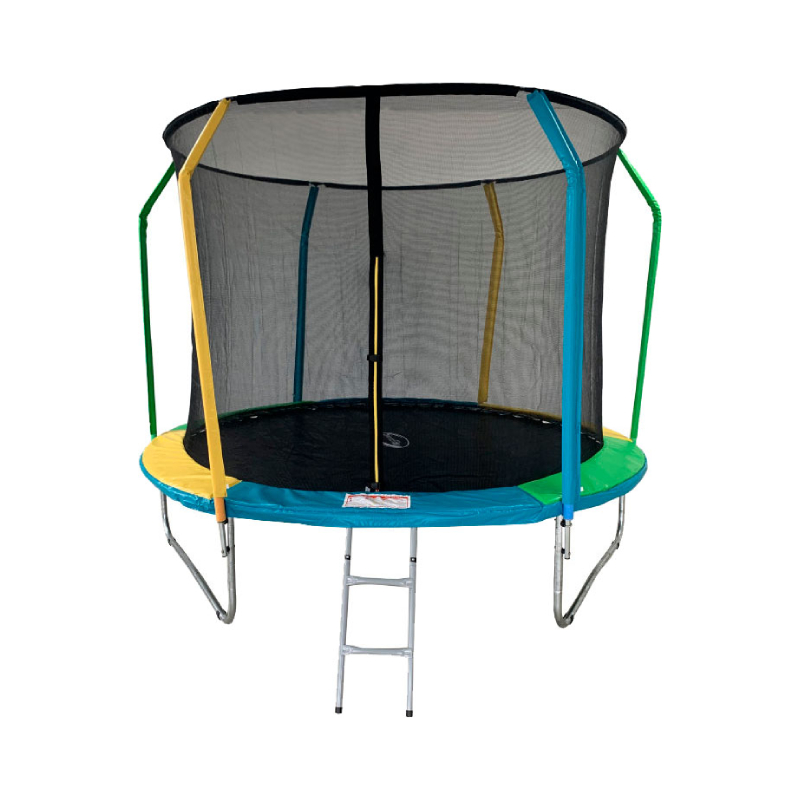 Батут Sport Elite Fly 10 ft с защитной сеткой (внутрь) и лестницей FR-60-10FT