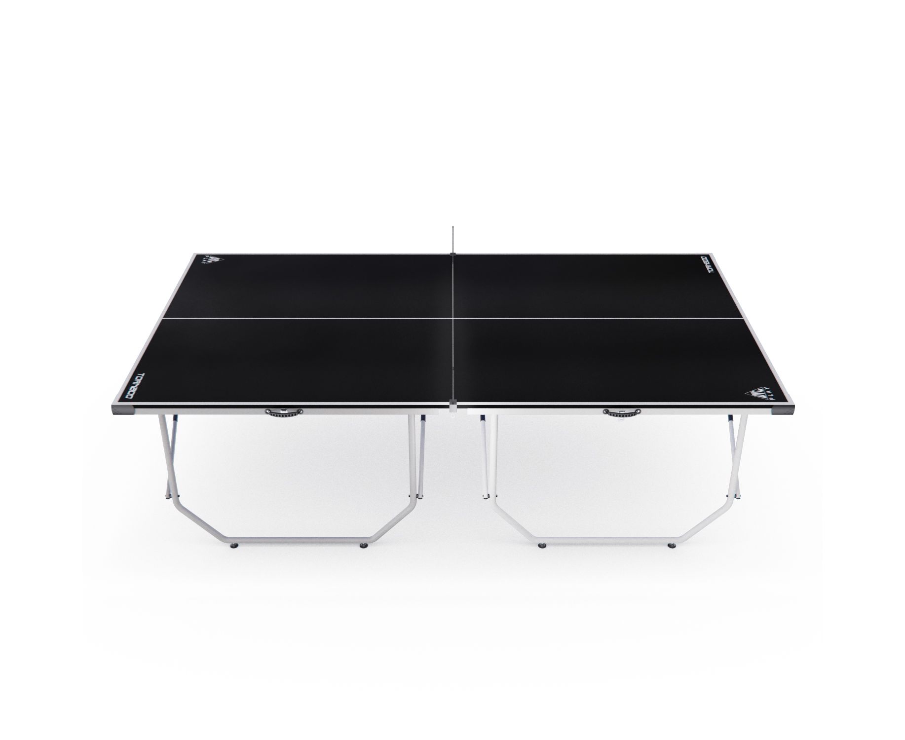 Теннисный стол DFC Tornado Home Compact для помещения, черный, складной