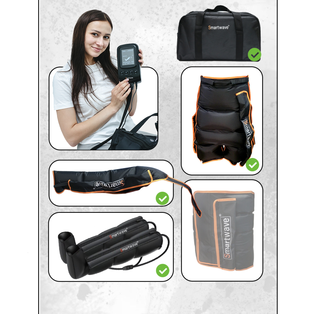 Лимфодренажный аппарат Smartwave 400 (манжеты на ноги) + шорты + рука
