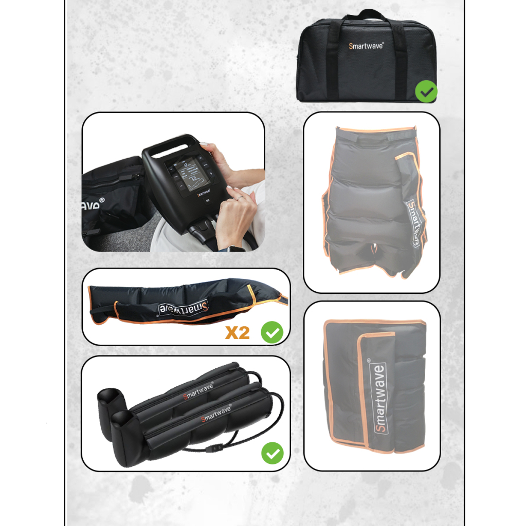 Лимфодренажный аппарат Smartwave 401 (манжеты на ноги) + 2 руки