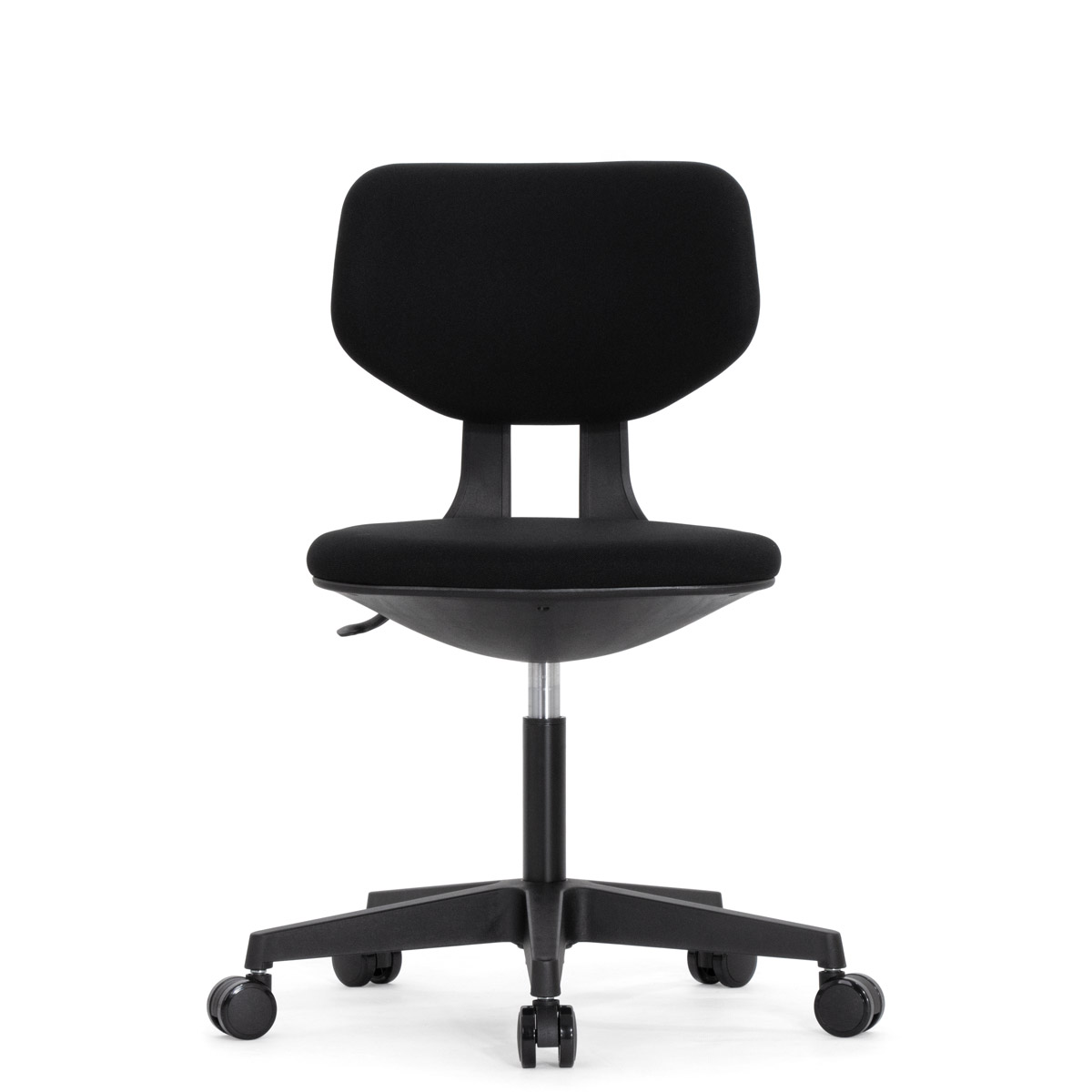 Эргономичное кресло Falto Rookie (регулируемая спинка, ткань, чёрный)