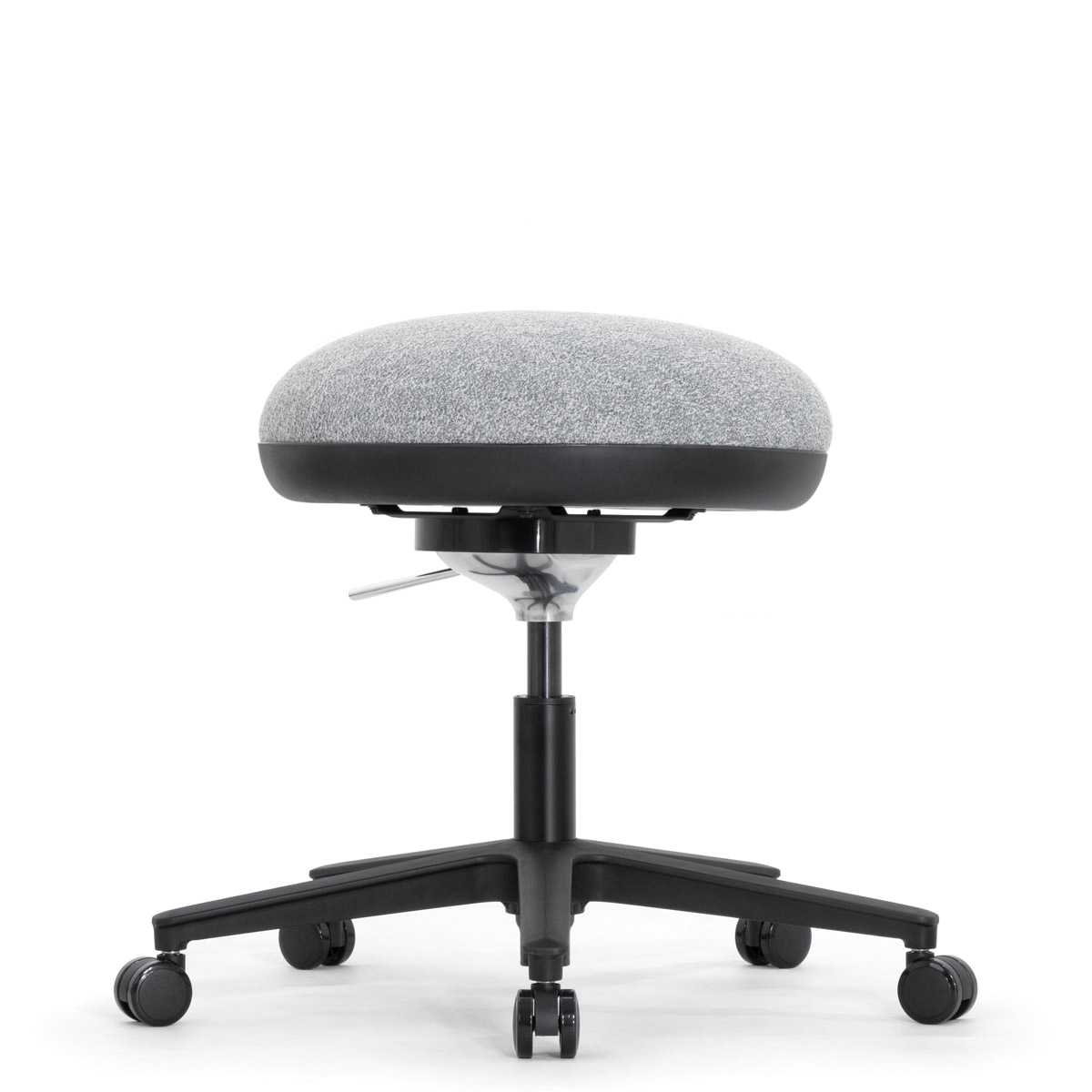 Эргономический стул Falto FIT BALL (каркас чёрный, обивка серый)