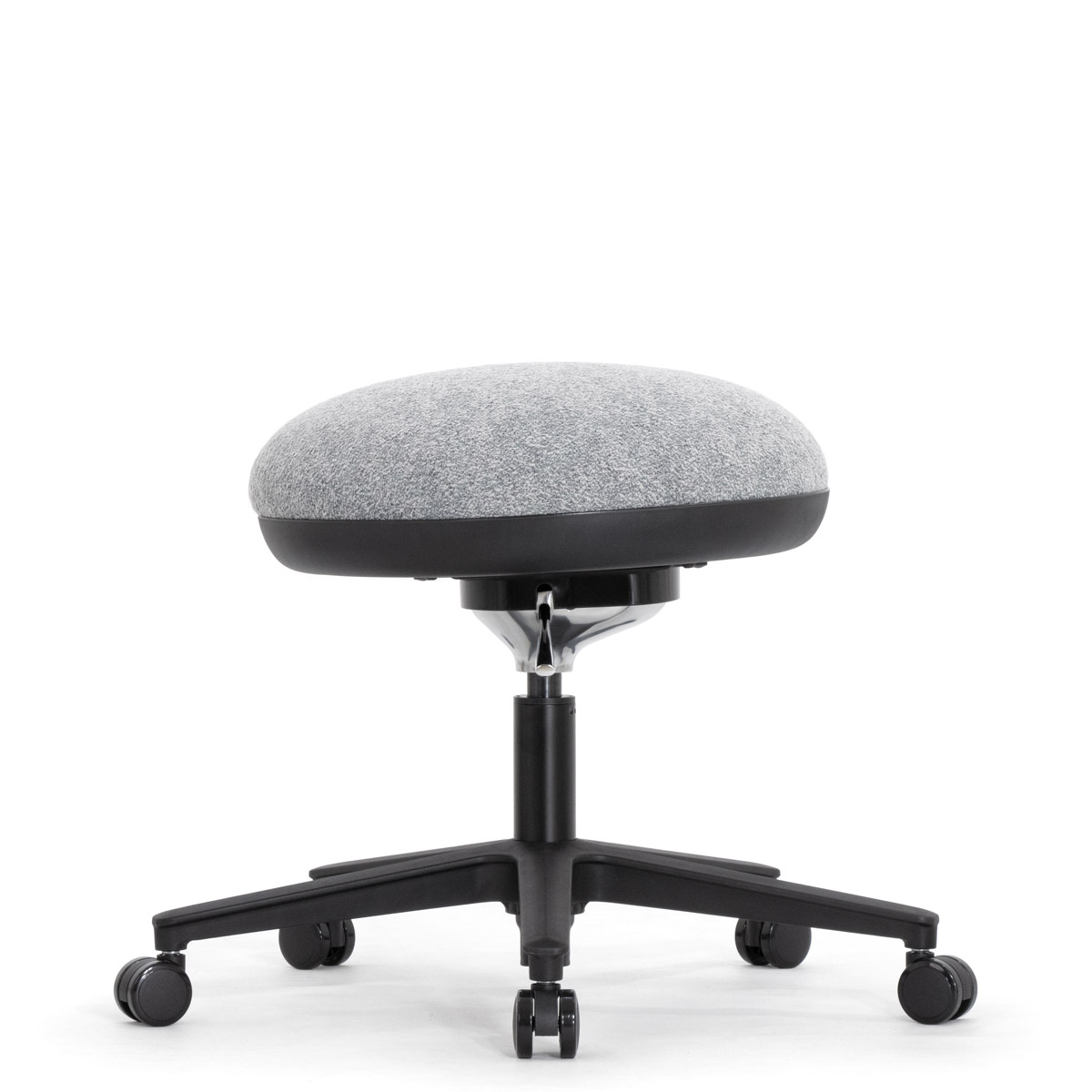 Эргономический стул Falto FIT BALL (каркас чёрный, обивка серый)