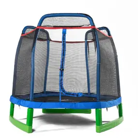 Батут DFC JUMP KIDS 7 ft синий, сетка (210 см)