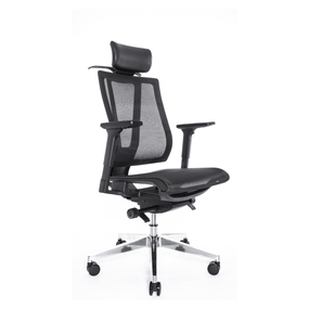 Эргономичное кресло Falto G1 Air (3 уровня поясницы, сетка, чёрный)