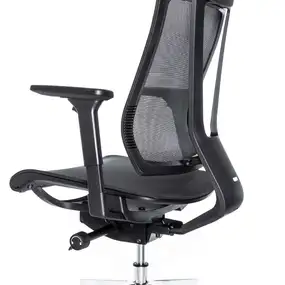 Эргономичное кресло Falto G1 Air (3 уровня поясницы, сетка, чёрный)