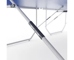 Теннисный стол DFC Tornado Home Compact для помещения, черный, складной