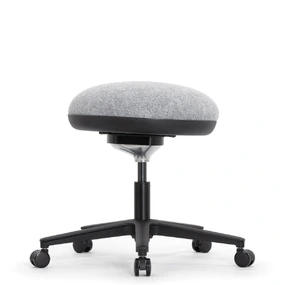 Эргономический стул Falto FIT BALL (каркас чёрный, обивка серый)