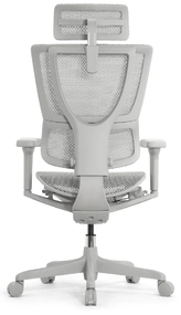 Эргономичное кресло Falto IOO Ultra (наклон вперёд, сетка, серый)