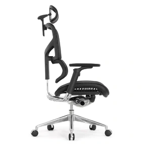 Эргономичное кресло Falto Sail 2 (динамичный поясничный упор, подлокотники 6D (360), сетка, чёрный)