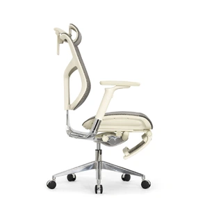 Эргономичное кресло Falto Star 2 с подножкой (подлокотники 6D (360), сетка, цвет светлый)