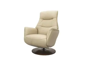 Кресло-реклайнер Falto Zero (2 мотора, zero, натуральная кожа, бежевый)